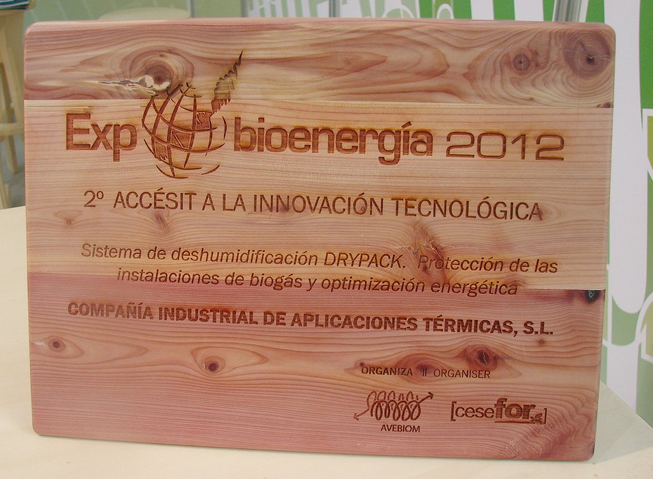 Drypack fra CIAT ble prisbelønt ved Expobioenergia